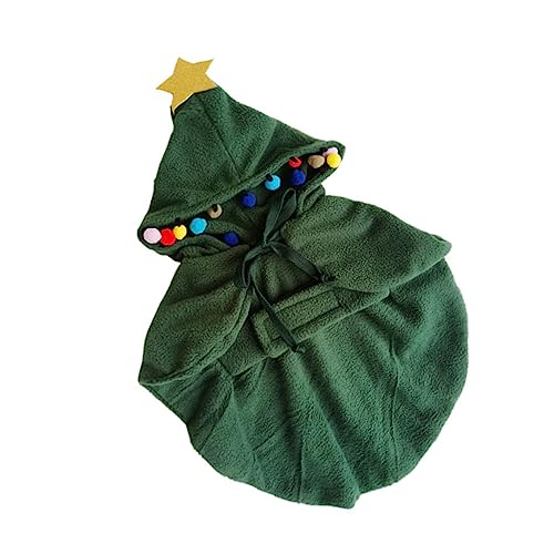 PEPLAYTAL 1stück Hund Weihnachtsbaum Umhang Für Haustiere Weihnachtskostüm Für Hunde Festliche Hundekleidung Bequemes Outfit Für Besondere Anlässe Und Fotografie Geeignet Für Kleine PEPLAYTAL 1stück Hund Weihnachtsbaum Umhang Für Haustiere Weihnachtskostüm Für Hunde Festliche Hundekleidung Bequemes Outfit Für Besondere Anlässe Und Fotografie Geeignet Für Kleine von PEPLAYTAL