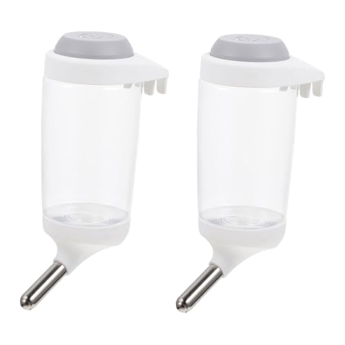 PEPLAYTAL 2 Stück Hängende Wasserspender für Haustiere Automatische Trinkflasche für Katzen aus Hochwertigem Reisegeeignet für Komfortable Trinkgewohnheit für Kleine PEPLAYTAL 2 Stück Hängende Wasserspender für Haustiere Automatische Trinkflasche für Katzen aus Hochwertigem Reisegeeignet für Komfortable Trinkgewohnheit für Kleine von PEPLAYTAL