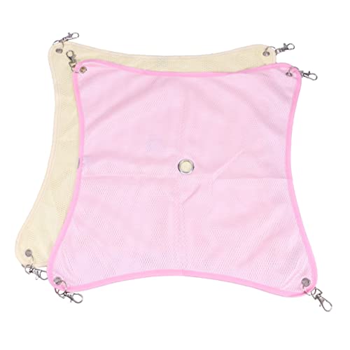 PEPLAYTAL 2 Stück Hamsterwiege Rattenhängematte Haustier hamsterbett tierbett pet Bed Tierhängematte petbett Hängematte für Hamster von PEPLAYTAL