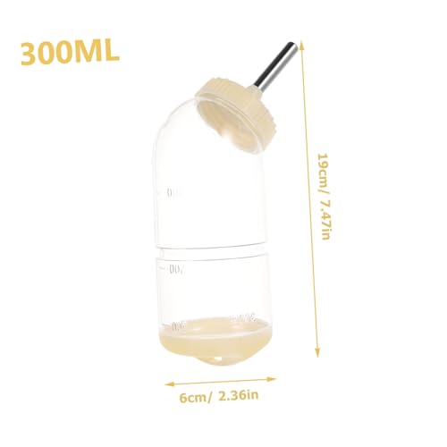 PEPLAYTAL 2 Stück Haustier Wasserspender aus Edelstahl und Kunststoff Druckfest Auslaufsicher Automatische Trinkflasche für Hamster Kaninchen Meerschweinchen Einfacher Reinigung Langlebig PEPLAYTAL 2 Stück Haustier Wasserspender aus Edelstahl und Kunststoff Druckfest Auslaufsicher Automatische Trinkflasche für Hamster Kaninchen Meerschweinchen Einfacher Reinigung Langlebig von PEPLAYTAL