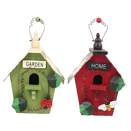 PEPLAYTAL 2 Stück Holzvogelhaus Zucht Country Home Decor Garten Hängendes Vogelhaus Häuser Verschachtelung Vogelhäuschen Für Draußen Groß Outdoor- Nest Vogel Im Freien PEPLAYTAL 2 Stück Holzvogelhaus Zucht Country Home Decor Garten Hängendes Vogelhaus Häuser Verschachtelung Vogelhäuschen Für Draußen Groß Outdoor- Nest Vogel Im Freien von PEPLAYTAL
