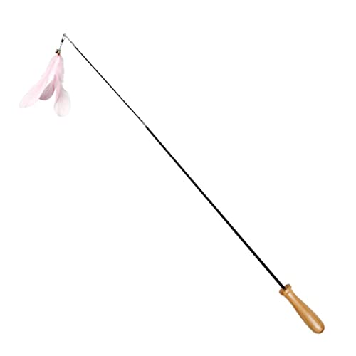 PEPLAYTAL 2 Stück Interaktives Katzenspielzeug Verstellbarer Teaser Stick mit Holzgriff und Kohlefaser Stäben Blau Katzenspielzeug für Kätzchen PEPLAYTAL 2 Stück Interaktives Katzenspielzeug Verstellbarer Teaser Stick mit Holzgriff und Kohlefaser Stäben Blau Katzenspielzeug für Kätzchen von PEPLAYTAL
