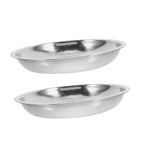 PEPLAYTAL 2 Stück Katzennapf Set Teilig Flach Rostfrei Korrosionsbeständig Leicht zu Reinigen für Kleine Hunde und Katzen Haustier Futternapf und Wassernapf Langlebig Robust PEPLAYTAL 2 Stück Katzennapf Set Teilig Flach Rostfrei Korrosionsbeständig Leicht zu Reinigen für Kleine Hunde und Katzen Haustier Futternapf und Wassernapf Langlebig Robust von PEPLAYTAL