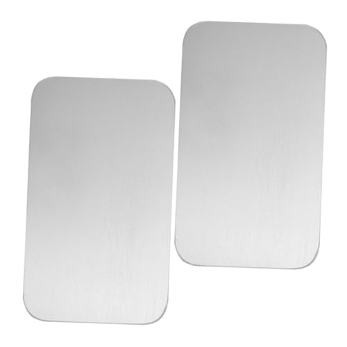 PEPLAYTAL 2 Stück Kühlende Aluminiumplatte Käfig PIPI-Pads Für Hunde Hydro Haustier Kühler Rattan Kaninchen Futterspender Ding Schweine Gekühlt Hamster Haustiere Produkt Cool Kühlung Silver PEPLAYTAL 2 Stück Kühlende Aluminiumplatte Käfig PIPI-Pads Für Hunde Hydro Haustier Kühler Rattan Kaninchen Futterspender Ding Schweine Gekühlt Hamster Haustiere Produkt Cool Kühlung Silver von PEPLAYTAL