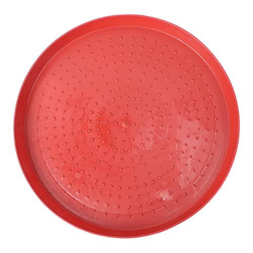 PEPLAYTAL 2stücke Futterbehälter Für Geflügel Futterschalen rutschfeste Unterseite Einfache Reinigung Haltbarer Teller von PEPLAYTAL