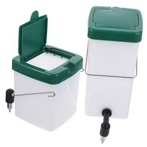 PEPLAYTAL 2 Stück Teiliges Kaninchen Trinkflaschen mit Stabilem Metallhaken Automatischer Auslaufsicherer Wasserspender für Kaninchenkäfige Kompakt Leicht Hängend Einfach zu Reinigen PEPLAYTAL 2 Stück Teiliges Kaninchen Trinkflaschen mit Stabilem Metallhaken Automatischer Auslaufsicherer Wasserspender für Kaninchenkäfige Kompakt Leicht Hängend Einfach zu Reinigen von PEPLAYTAL