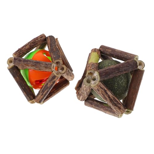 PEPLAYTAL 2 Stück Teiliges Katzenspielzeug mit Natürlichem Katzenminze Ball und Zahnpflege kauspielzeug Stresslösend Zahnreinigend für Gesunde Verspielte Katzen und Kätzchen PEPLAYTAL 2 Stück Teiliges Katzenspielzeug mit Natürlichem Katzenminze Ball und Zahnpflege kauspielzeug Stresslösend Zahnreinigend für Gesunde Verspielte Katzen und Kätzchen von PEPLAYTAL