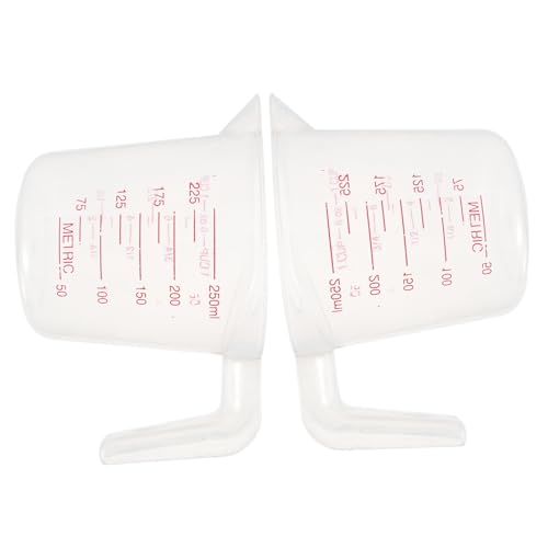 PEPLAYTAL 2 Stück Teiliges Vogel Messbecher aus Lebensmittelechtem Leichter Futterbecher für Papageien und Jungvögel Bruchsicherer Bird Nursery Scale Cup zur Präzisen Fütterung PEPLAYTAL 2 Stück Teiliges Vogel Messbecher aus Lebensmittelechtem Leichter Futterbecher für Papageien und Jungvögel Bruchsicherer Bird Nursery Scale Cup zur Präzisen Fütterung von PEPLAYTAL