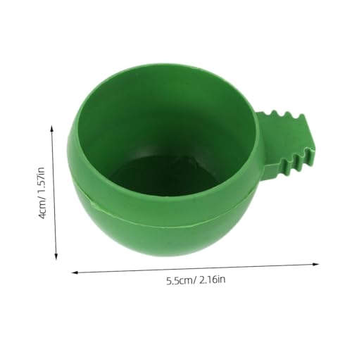PEPLAYTAL 20 Stück Teiliges Runde Futternäpfe aus Sicherem Material Vogelfreundliche Futter und Wasserschalen Leicht zu Reinigen Geeignet für Tauben Papageien und Kleine Ziervögel PEPLAYTAL 20 Stück Teiliges Runde Futternäpfe aus Sicherem Material Vogelfreundliche Futter und Wasserschalen Leicht zu Reinigen Geeignet für Tauben Papageien und Kleine Ziervögel von PEPLAYTAL