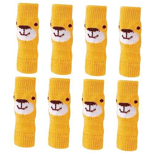 PEPLAYTAL 2Sätze rutschfeste Hundesocken Beinschützer für Welpen Gelenkschutz für Atmungsaktive Pfotenschutzsocken für Kleine und Mittlere Gelb Schutz PEPLAYTAL 2Sätze rutschfeste Hundesocken Beinschützer für Welpen Gelenkschutz für Atmungsaktive Pfotenschutzsocken für Kleine und Mittlere Gelb Schutz von PEPLAYTAL