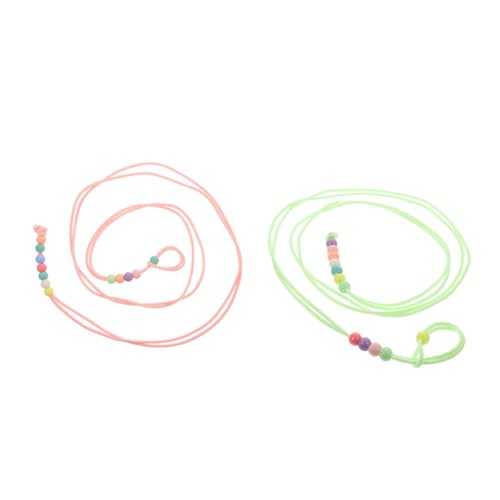 PEPLAYTAL 2Stücke Eidechsen Leine Einstellbares Traktionsseil Für Kleine Haustiere Outdoor Nutzung Nachtleuchtendes Eidechsen Geschirr Für Reptilien Ausflüge von PEPLAYTAL