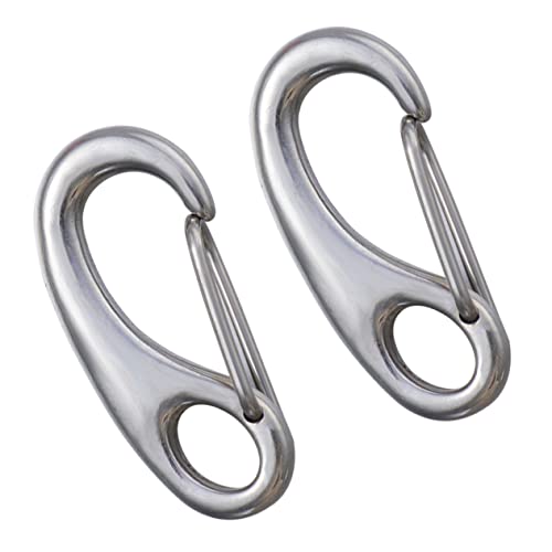 PEPLAYTAL 2 Stück Hundemarken Clip Schnellverschluss für Haustier Id Tags Rostfrei 50mm für Hunde und Katzen PEPLAYTAL 2 Stück Hundemarken Clip Schnellverschluss für Haustier Id Tags Rostfrei 50mm für Hunde und Katzen von PEPLAYTAL