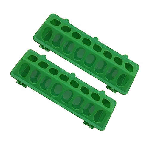 PEPLAYTAL 2Stücke Taubenkäfig Lebensmittelboxen Splash Fütterungsbehälter Für Tauben Und Kleine Tragbares Taubenzubehör Für Papageien Und Andere Kleine von PEPLAYTAL