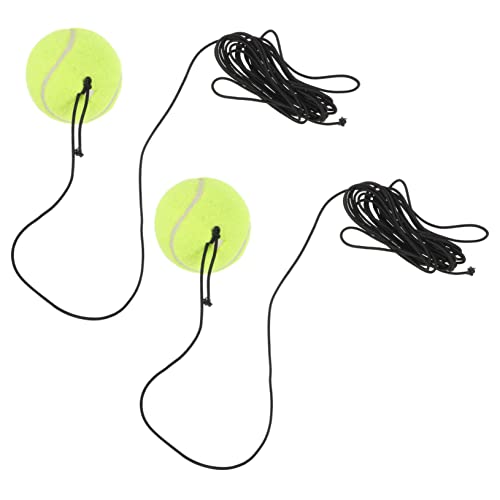 PEPLAYTAL 2Stücke Tennis Trainingsbälle für Multifunktionale Spielzeuge zur Fähigkeiten für Haustiere und Tennis Training Große Auffällige Bälle für Endlosen PEPLAYTAL 2Stücke Tennis Trainingsbälle für Multifunktionale Spielzeuge zur Fähigkeiten für Haustiere und Tennis Training Große Auffällige Bälle für Endlosen von PEPLAYTAL