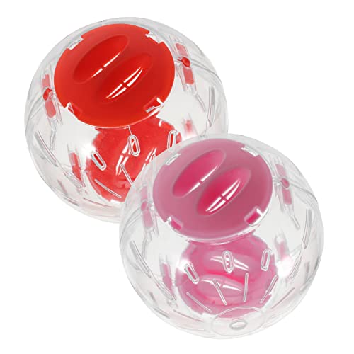 PEPLAYTAL 2Stücke Transparente Hamsterball Spielzeuge Übungsball für Hamster Meerschweinchen Rennmäuse Fördert Aktivität Spielspaß Sicheres Material als PEPLAYTAL 2Stücke Transparente Hamsterball Spielzeuge Übungsball für Hamster Meerschweinchen Rennmäuse Fördert Aktivität Spielspaß Sicheres Material als von PEPLAYTAL
