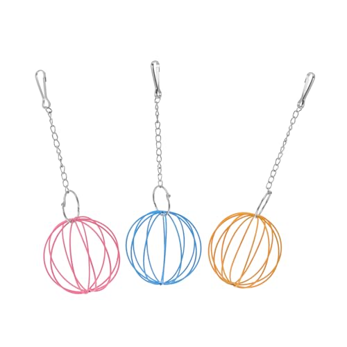 PEPLAYTAL 3 Stück Teiliges Hängendes Grasfutter aus Eisen für Kaninchen Meerschweinchen und Chinchillas Robust und Sicher als Grasrahmen und Futterspender Entspannen Zufällige Farbe PEPLAYTAL 3 Stück Teiliges Hängendes Grasfutter aus Eisen für Kaninchen Meerschweinchen und Chinchillas Robust und Sicher als Grasrahmen und Futterspender Entspannen Zufällige Farbe von PEPLAYTAL