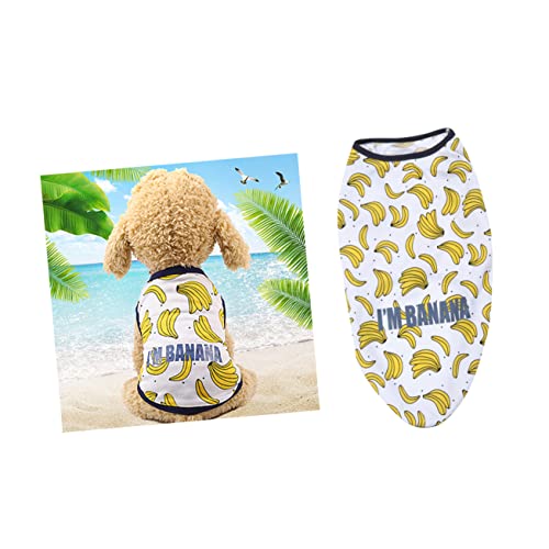 PEPLAYTAL 3 Stück Teiliges Hundewesten im Fruchtstil Bequeme Netzkleidung für Welpen für Brustumfang Rückenlänge Outdoor Aktivitäten und Besondere Anlässe PEPLAYTAL 3 Stück Teiliges Hundewesten im Fruchtstil Bequeme Netzkleidung für Welpen für Brustumfang Rückenlänge Outdoor Aktivitäten und Besondere Anlässe von PEPLAYTAL