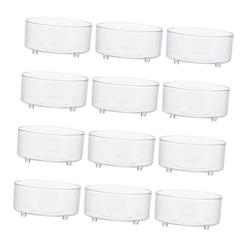 PEPLAYTAL 30 Stück Teiliges Transparentes Reptilien futternapf Kippsicherem Design Vielseitige Wasserschalen und Futterschalen für Gecko Eidechsen Schildkröten und Schlangen im Haushalt PEPLAYTAL 30 Stück Teiliges Transparentes Reptilien futternapf Kippsicherem Design Vielseitige Wasserschalen und Futterschalen für Gecko Eidechsen Schildkröten und Schlangen im Haushalt von PEPLAYTAL