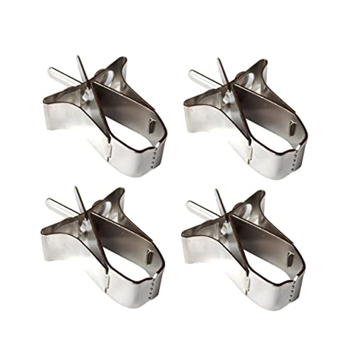 PEPLAYTAL 4 Stück Obstklammern Futterhalter Clips Für Vogelkäfig Vogel Obstklammer Samen Clip Für Vogel Snacks Vögel Obst Futterspender Mess Vogelfutterspender Vogel Gemüse Spieß von PEPLAYTAL