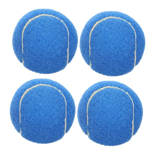PEPLAYTAL 4 Stück Teiliges Robustes Hundespielzeug Tennisbälle aus Bissfestem Gummi Interaktive Wurf und Trainingsbälle für Mittelgroße Hunde zur Beschäftigung und Bewegung PEPLAYTAL 4 Stück Teiliges Robustes Hundespielzeug Tennisbälle aus Bissfestem Gummi Interaktive Wurf und Trainingsbälle für Mittelgroße Hunde zur Beschäftigung und Bewegung von PEPLAYTAL