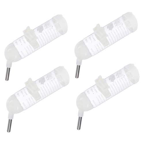 PEPLAYTAL 4 Stück Teiliges Wasserdichtes Hamster Trinkflaschen Transparenter Kleintier Wasserspender mit Rutschfester Befestigung Geeignet für Käfige und Wände Praktischer Haustier PEPLAYTAL 4 Stück Teiliges Wasserdichtes Hamster Trinkflaschen Transparenter Kleintier Wasserspender mit Rutschfester Befestigung Geeignet für Käfige und Wände Praktischer Haustier von PEPLAYTAL