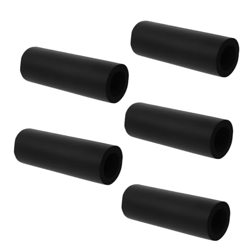 PEPLAYTAL 5 Stück Abschleppseilgriff Hundeleine Zubehör Haustier handhaben Geschirr Multifunktional Griffe Hunde Ärmel führen Dauerhaft für kleine Hunde Schwamm Ärmel Leinenzubehör Black von PEPLAYTAL