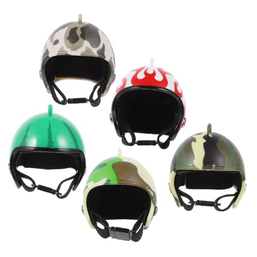 PEPLAYTAL 5 Stück Teiliges Haustier sicherheitshelm Hühner Enten und Vögel Bunte Leichte Kopfbedeckung zum Schutz Lustiges Zubehör für Küken und Geflügel Geeignet für Verschiedene PEPLAYTAL 5 Stück Teiliges Haustier sicherheitshelm Hühner Enten und Vögel Bunte Leichte Kopfbedeckung zum Schutz Lustiges Zubehör für Küken und Geflügel Geeignet für Verschiedene von PEPLAYTAL
