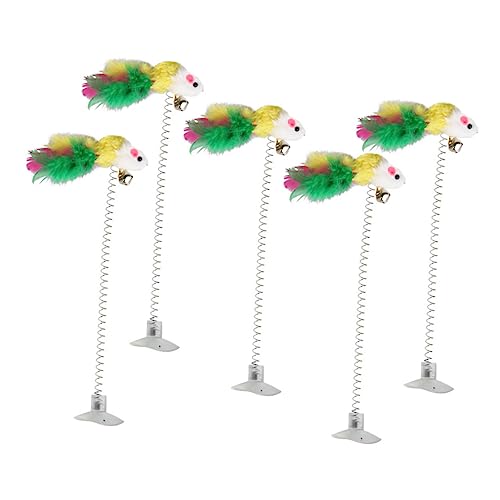 PEPLAYTAL 5 Stück für Haustiere interaktives funnytoys Katzenminze- Katzen-Frühlingsspielzeug Katzenfederspielzeug für Wohnungskatzen Katzenspielzeug PEPLAYTAL 5 Stück für Haustiere interaktives funnytoys Katzenminze- Katzen-Frühlingsspielzeug Katzenfederspielzeug für Wohnungskatzen Katzenspielzeug von PEPLAYTAL
