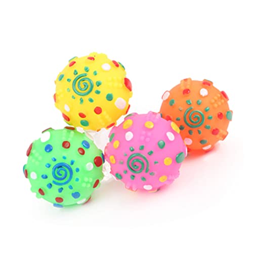 PEPLAYTAL 5 Stück Hundespielzeug Zum Spielen Spielzeug Mit Quietschgeräuschen Spielzeug Für Draußen Zum Kauen Und Greifen Zufällige Farbe PEPLAYTAL 5 Stück Hundespielzeug Zum Spielen Spielzeug Mit Quietschgeräuschen Spielzeug Für Draußen Zum Kauen Und Greifen Zufällige Farbe von PEPLAYTAL