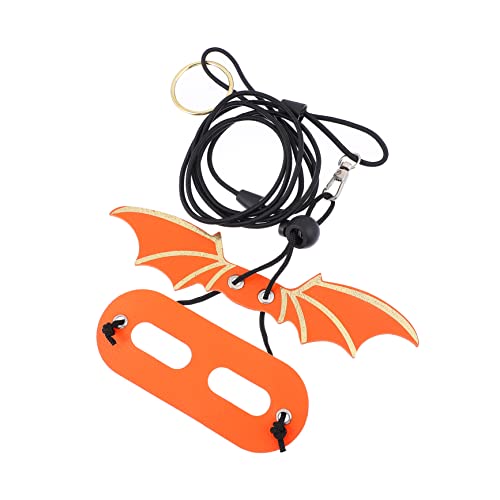 PEPLAYTAL 5Stücke Verstellbare Leine und Gecko Geschirr für Kleine Reptilien Hochwertiges Kreatives Design mit Flügeln für Terrarien und Ausflüge von PEPLAYTAL