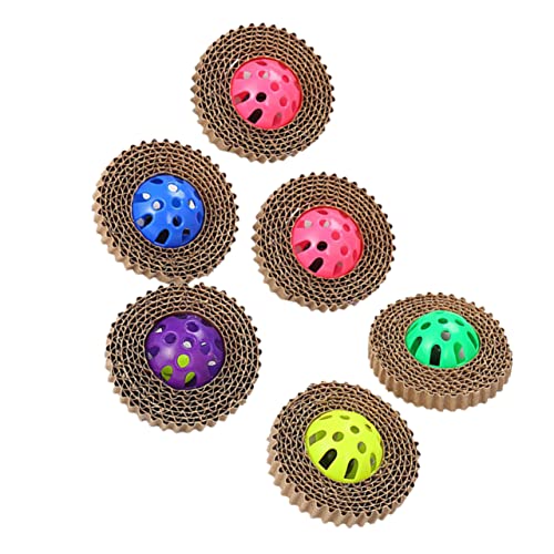 PEPLAYTAL 6St Ballspielzeug für Katzen Interaktives Automatisches Katzenspielzeug Quietschendes Katzenspielzeug katzenkratzmatte kratzmatte für Katzen Welpenball Haustierbedarf PEPLAYTAL 6St Ballspielzeug für Katzen Interaktives Automatisches Katzenspielzeug Quietschendes Katzenspielzeug katzenkratzmatte kratzmatte für Katzen Welpenball Haustierbedarf von PEPLAYTAL