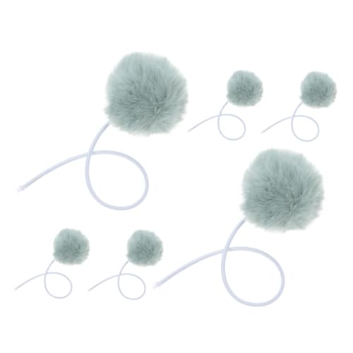 PEPLAYTAL 6pcs Selbstverlangen Katze Bell Weiches Plüsch Interaktives Katzenspielzeug Für Innenkatzen Kätzchen, Das Hellgrün Verfolgt Und Spielt PEPLAYTAL 6pcs Selbstverlangen Katze Bell Weiches Plüsch Interaktives Katzenspielzeug Für Innenkatzen Kätzchen, Das Hellgrün Verfolgt Und Spielt von PEPLAYTAL