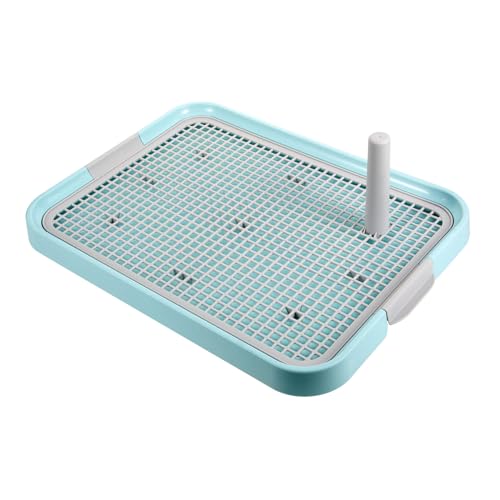 PEPLAYTAL Anti rutsch Hundetoilette mit Säulendesign Tragbares Haustier wc für Kleine und Große Hunde Indoor welpentoilette zur Natürlichen Trainingsunterstützung und Einfachen Reinigung von PEPLAYTAL