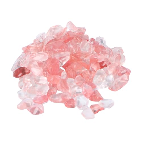 PEPLAYTAL Aquarium-Steine 100 G Kristallkiesel Natürliche Heilsteine Dekorative Steine ​​für Aquarien von PEPLAYTAL