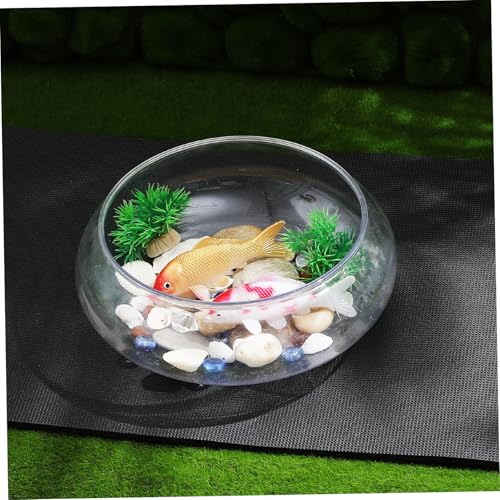 PEPLAYTAL Aquarium Matte Dicke Antirutschmatte für Fischtanks Stoßdämpfend und Wärmespeichernd Hochwertige Baumwollunterlage für Aquarien rutschfest und Langlebig von PEPLAYTAL