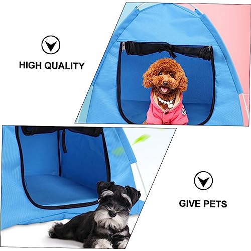 PEPLAYTAL Atmungsaktives Faltbares Haustierzelt für Draußen Schützendes Moskitonetz Tragbares Pet House für Kleine Hunde und Katzen Sicherer Rückzugsort für Schlaf und Spiel PEPLAYTAL Atmungsaktives Faltbares Haustierzelt für Draußen Schützendes Moskitonetz Tragbares Pet House für Kleine Hunde und Katzen Sicherer Rückzugsort für Schlaf und Spiel von PEPLAYTAL