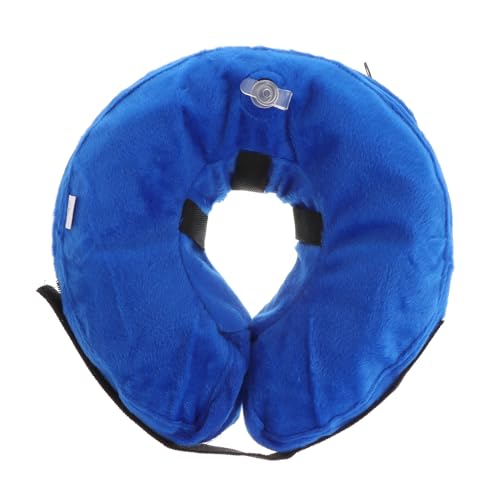 PEPLAYTAL Aufblasbarer Schutzkragen für Katzen Bequemes PVC Freies Design Wundheilungsschutz und Bequem für Futteraufnahme und Schlaf PEPLAYTAL Aufblasbarer Schutzkragen für Katzen Bequemes PVC Freies Design Wundheilungsschutz und Bequem für Futteraufnahme und Schlaf von PEPLAYTAL