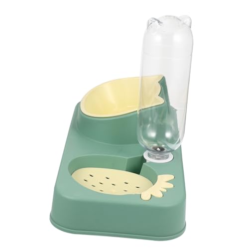 PEPLAYTAL Automatischer Katzenfutter und Wassernapf aus Robustem Abnehmbar mit Design für Katzen und Kleine Sorgt für Gesunde Fütterung Reinigen PEPLAYTAL Automatischer Katzenfutter und Wassernapf aus Robustem Abnehmbar mit Design für Katzen und Kleine Sorgt für Gesunde Fütterung Reinigen von PEPLAYTAL