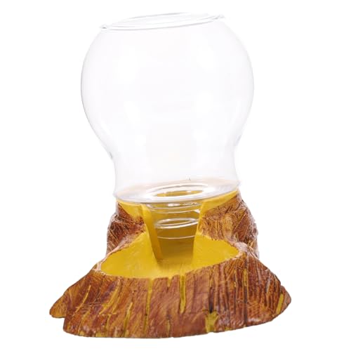 PEPLAYTAL Automatischer Wasserspender für Reptilien Wasserschale aus Kunstharz für Schildkröten und Eidechsen für Terrarien und Gartendekoration Große Kapazität für Langanhaltende Nutzung von PEPLAYTAL