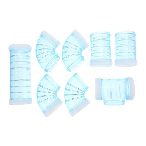 PEPLAYTAL DIY Hamsterkäfig Röhrensystem aus Langlebigem Kunststoff Kratzfestes Hamster Tunnel Zubehör Erweiterbar für Kleintiergehege Kreatives für Hamster und Kleine Haustiere PEPLAYTAL DIY Hamsterkäfig Röhrensystem aus Langlebigem Kunststoff Kratzfestes Hamster Tunnel Zubehör Erweiterbar für Kleintiergehege Kreatives für Hamster und Kleine Haustiere von PEPLAYTAL