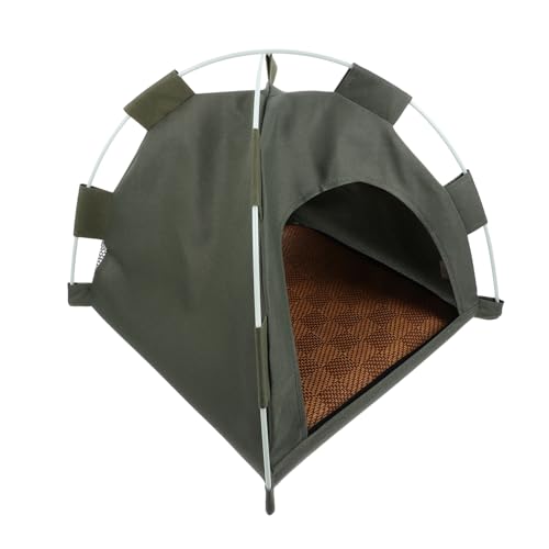 PEPLAYTAL Faltbares Haustierzelt Grün S Atmungsaktives Katzenhaus Indoor Outdoor Leichtes Strapazierfähiges Katzenzelt für Kätzchen Tragbares Spiel und Schlafzelt PEPLAYTAL Faltbares Haustierzelt Grün S Atmungsaktives Katzenhaus Indoor Outdoor Leichtes Strapazierfähiges Katzenzelt für Kätzchen Tragbares Spiel und Schlafzelt von PEPLAYTAL