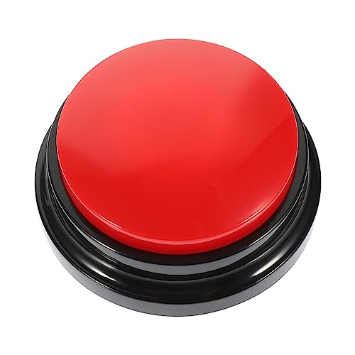 PEPLAYTAL Funny Recording Button für Interaktives Haustier Zubehör Fördert Kommunikation und Training zur Reduzierung von Langeweile und Zerstörungsverhalten Design von PEPLAYTAL