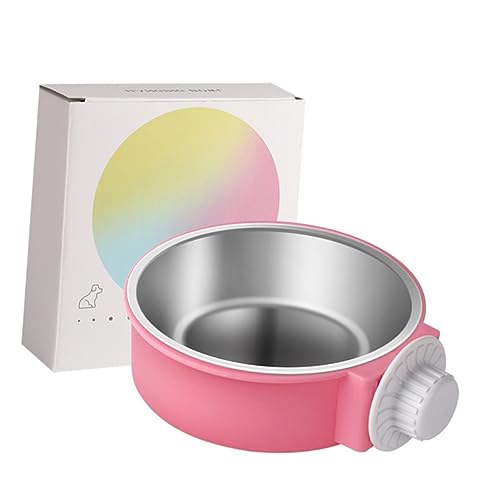 PEPLAYTAL Futternapf Für Hängende Schüssel Für Kleintiere Zu Reinigen Rostbeständig Futter Und Wasser Für Käfige von PEPLAYTAL