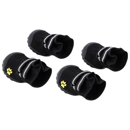PEPLAYTAL Große Hundeschuhe aus Atmungsaktivem Mesh Verstellbare Outdoor pfotenschützer für Mittlere und Große Hunde Strapazierfähige rutschfeste Hundeschuhe für Wandern und Täglichen PEPLAYTAL Große Hundeschuhe aus Atmungsaktivem Mesh Verstellbare Outdoor pfotenschützer für Mittlere und Große Hunde Strapazierfähige rutschfeste Hundeschuhe für Wandern und Täglichen von PEPLAYTAL