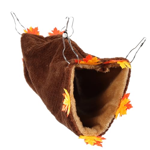 PEPLAYTAL Hängende Hamster Hängematte Atmungsaktiver Tunnel für Kleine Haustiere Wie Hamster Ratten und Chinchillas Kreatives und Gemütliches Versteck für Schlafen PEPLAYTAL Hängende Hamster Hängematte Atmungsaktiver Tunnel für Kleine Haustiere Wie Hamster Ratten und Chinchillas Kreatives und Gemütliches Versteck für Schlafen von PEPLAYTAL