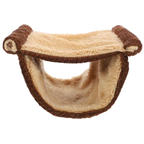 PEPLAYTAL Hängende Nager-hängematte Warmes Kuschelnest für Hamster Ratten Chinchillas mit Doppellagigem Verschleißfestem Material für Winter und Käfiggebrauch PEPLAYTAL Hängende Nager-hängematte Warmes Kuschelnest für Hamster Ratten Chinchillas mit Doppellagigem Verschleißfestem Material für Winter und Käfiggebrauch von PEPLAYTAL