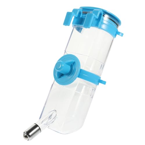 PEPLAYTAL Hängender Haustier Wasserspender für Hund und Katze Rutschfester Käfig Wasserfüller Stabiler Napf für Kleine Hunde und Welpen Auslaufsichere Trinkflasche in Blau PEPLAYTAL Hängender Haustier Wasserspender für Hund und Katze Rutschfester Käfig Wasserfüller Stabiler Napf für Kleine Hunde und Welpen Auslaufsichere Trinkflasche in Blau von PEPLAYTAL