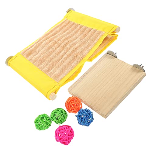 PEPLAYTAL Hamster Hängematte Teilig mit Warmem Nest Kletterbrett und Korbball Atmungsaktiv Kratzfest für Meerschweinchen Ratten Frettchen und Kleine Haustiere Einfach zu Befestigen PEPLAYTAL Hamster Hängematte Teilig mit Warmem Nest Kletterbrett und Korbball Atmungsaktiv Kratzfest für Meerschweinchen Ratten Frettchen und Kleine Haustiere Einfach zu Befestigen von PEPLAYTAL
