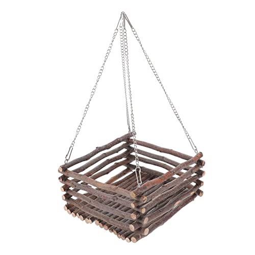 PEPLAYTAL Hamster Holz Schaukel Hängematte aus Natürlichem Holz Atmungsaktive Kleintier Plattform Langlebiges für Hamster Ratten Chinchillas als Käfig Dekoration und PEPLAYTAL Hamster Holz Schaukel Hängematte aus Natürlichem Holz Atmungsaktive Kleintier Plattform Langlebiges für Hamster Ratten Chinchillas als Käfig Dekoration und von PEPLAYTAL