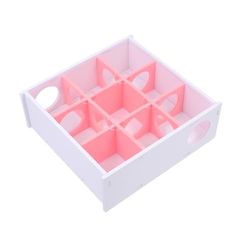PEPLAYTAL Hamster Labyrinth für Kleine Haustiere Bissfestes und Kratzfestes Design zu Reinigen für Hamster Chinchillas und Andere Nager Fördert von PEPLAYTAL